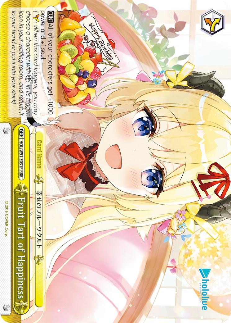 Fruit Tart of Happiness (HOL/W91-E031R RRR) [hololive production] - POKÉ JEUX