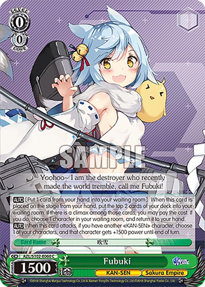 Fubuki (AZL/S102-E060 C) [Azur Lane] - POKÉ JEUX