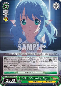 Full of Curiosity, Myu (ARI/S103-E032 U) [Arifureta: From Commonplace to World's Strongest] - POKÉ JEUX