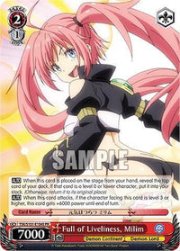 Full of Liveliness, Milim (Foil) [That Time I Got Reincarnated as a Slime Vol.3] - POKÉ JEUX
