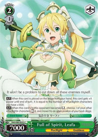 Full of Spirit, Leafa (SAO/S80-E052 C) [Sword Art Online -Alicization- Vol.2] - POKÉ JEUX