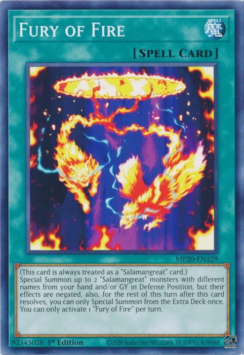 Fury of Fire [MP20-EN129] Common - POKÉ JEUX