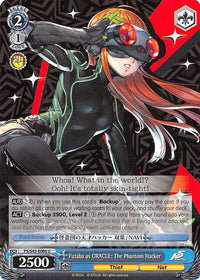 Futaba as ORACLE: The Phantom Hacker (P5/S45-E086 U) [Persona 5] - POKÉ JEUX