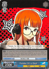 Futaba: It's a Deal (P5/S45-E091 C) [Persona 5] - POKÉ JEUX