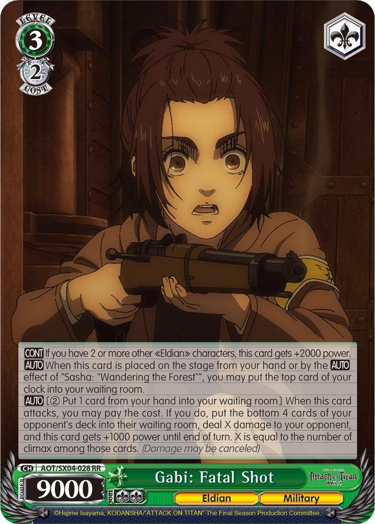 Gabi: Fatal Shot [Attack On Titan: Final Season] - POKÉ JEUX