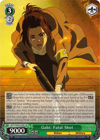 Gabi: Fatal Shot (Foil) [Attack On Titan: Final Season] - POKÉ JEUX