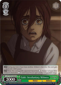 Gabi: Involuntary Witness (Foil) [Attack On Titan: Final Season] - POKÉ JEUX