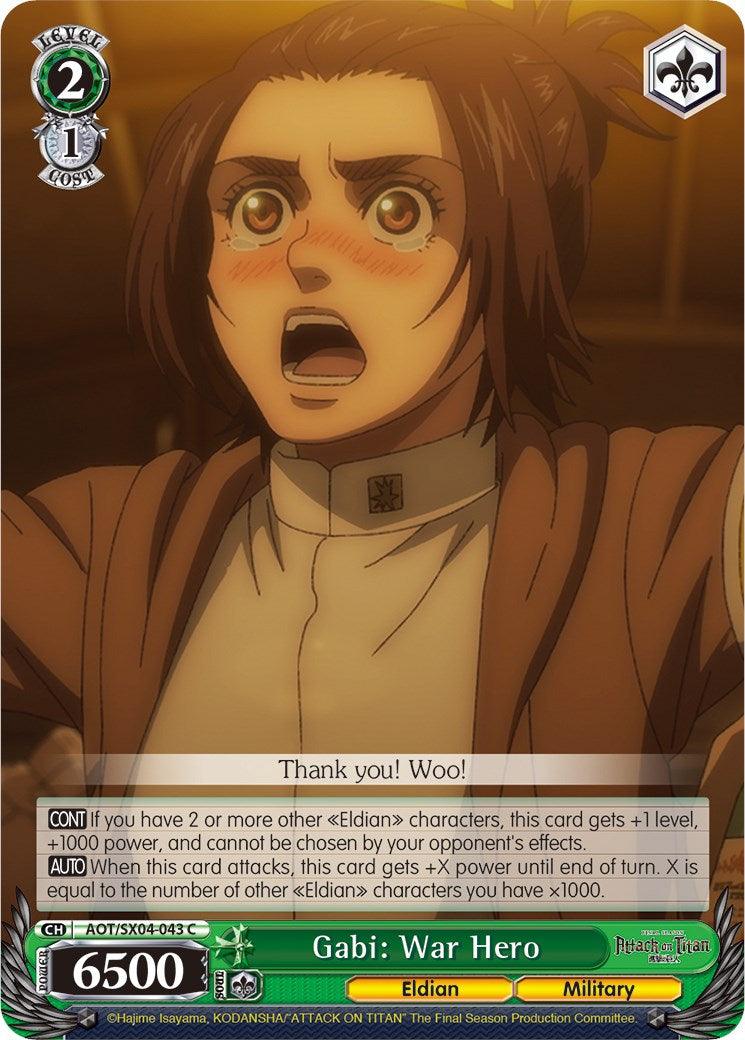 Gabi: War Hero [Attack On Titan: Final Season] - POKÉ JEUX
