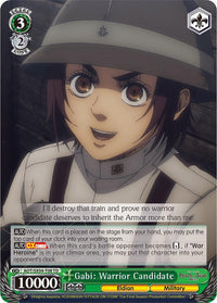 Gabi: Warrior Candidate [Attack On Titan: Final Season] - POKÉ JEUX