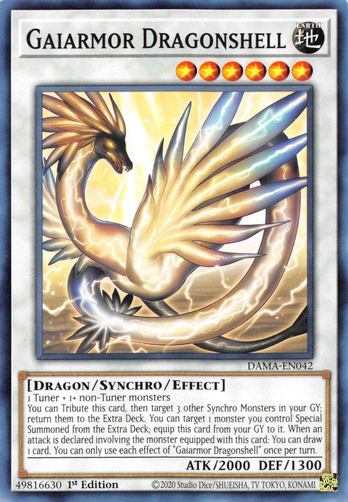 Gaiarmor Dragonshell [DAMA-EN042] Common - POKÉ JEUX