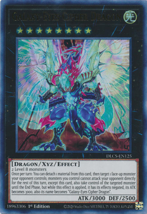 Galaxy-Eyes Cipher Dragon [DLCS-EN125] Ultra Rare - POKÉ JEUX