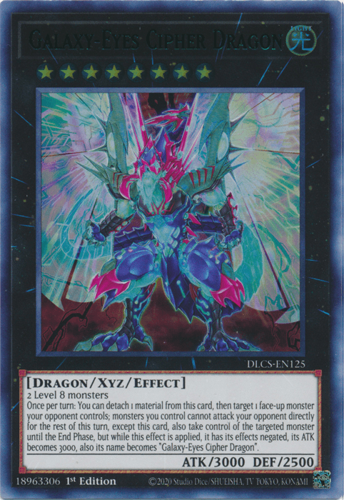 Galaxy-Eyes Cipher Dragon (Green) [DLCS-EN125] Ultra Rare - POKÉ JEUX