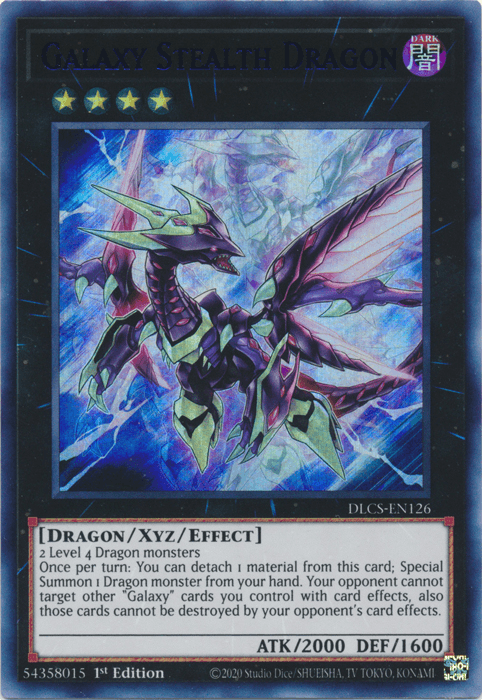 Galaxy Stealth Dragon (Blue) [DLCS-EN126] Ultra Rare - POKÉ JEUX