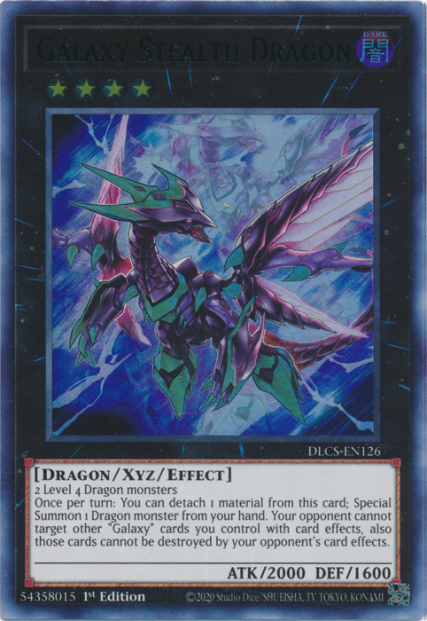 Galaxy Stealth Dragon (Green) [DLCS-EN126] Ultra Rare - POKÉ JEUX