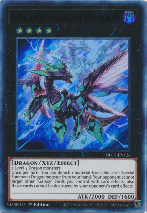 Galaxy Stealth Dragon (Purple) [DLCS-EN126] Ultra Rare - POKÉ JEUX