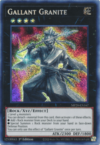 Gallant Granite [MP20-EN167] Prismatic Secret Rare - POKÉ JEUX