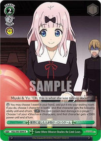 Game Where Whoever Reaches the Limit Loses [Kaguya-Sama: Love is War?] - POKÉ JEUX