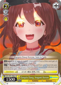 Gangsta Dawg, Inugami Korone (HOL/W91-TE061 TD) [hololive production] - POKÉ JEUX