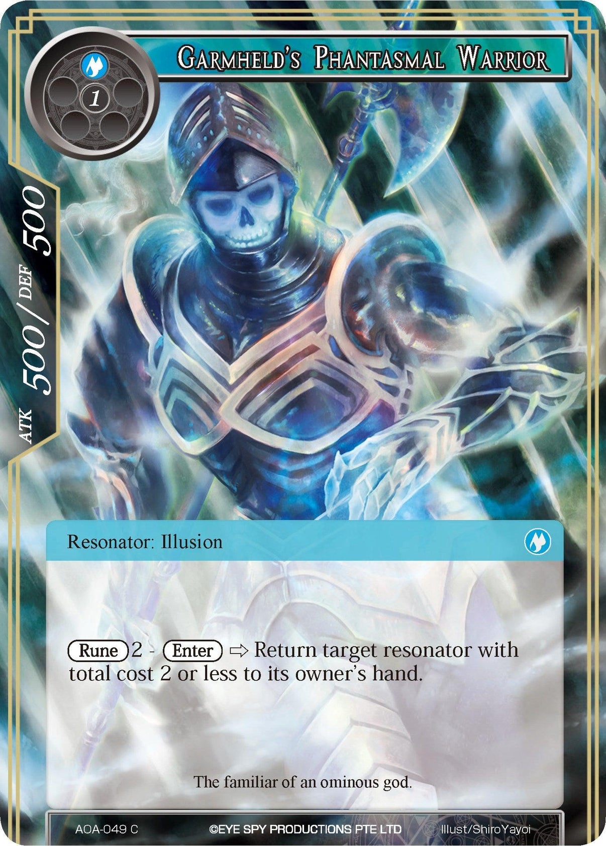 Garmheld's Phantasmal Warrior (AOA-049) [Awakening of the Ancients] - POKÉ JEUX