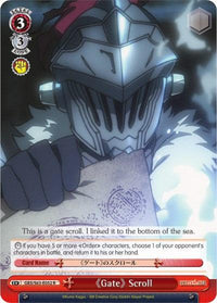 Gate Scroll (GBS/S63-E052 R) [Goblin Slayer] - POKÉ JEUX