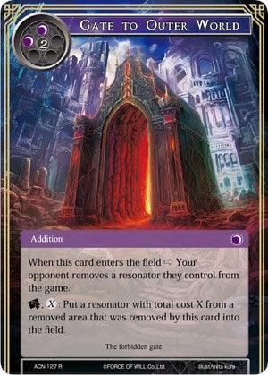 Gate to Outer World (ACN-127) [Ancient Nights] - POKÉ JEUX
