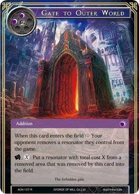 Gate to Outer World (ACN-127) [Ancient Nights] - POKÉ JEUX