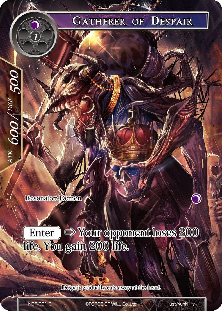 Gatherer of Despair (Full Art) (NDR-091) [New Dawn Rises] - POKÉ JEUX