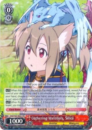 Gathering Materials, Silica (SAO/S47-E051 RR) [Sword Art Online Re: Edit] - POKÉ JEUX