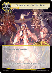 Gathering of the Six Sages (MSW-004) [The Magic Stone War - Zero] - POKÉ JEUX