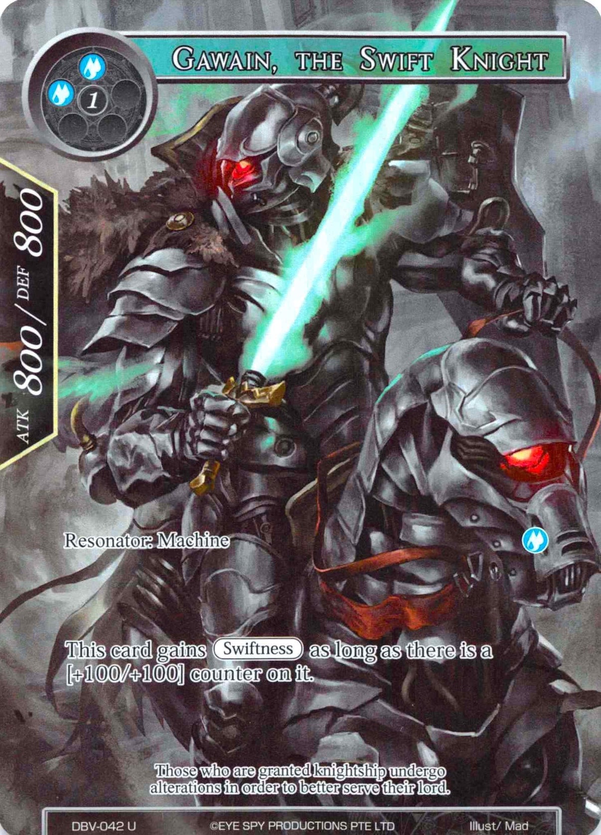 Gawain, the Swift Knight (Full Art) (DBV-042) [The Decisive Battle of Valhalla] - POKÉ JEUX