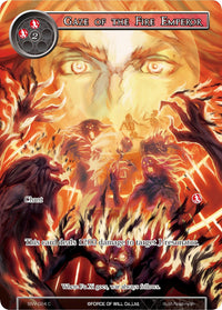 Gaze of the Fire Emperor (Full Art) (SNV-024) [The Strangers of New Valhalla] - POKÉ JEUX