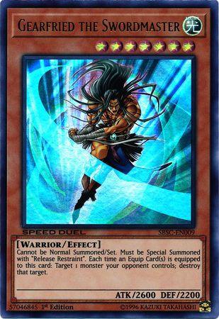 Gearfried the Swordmaster [SBSC-EN009] Ultra Rare - POKÉ JEUX