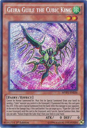 Geira Guile the Cubic King [MVP1-ENS36] Secret Rare - POKÉ JEUX