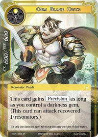 Gem Blade Onyx (SDR1-002) [Starter Deck: Reiya Cluster] - POKÉ JEUX