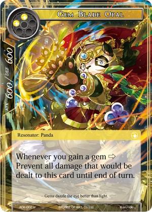Gem Blade Opal (ADK-002) [Advent of the Demon King] - POKÉ JEUX