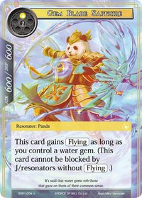 Gem Blade Sapphire (SDR1-004) [Starter Deck: Reiya Cluster] - POKÉ JEUX