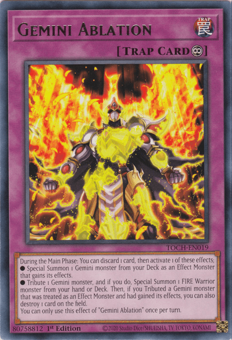 Gemini Ablation [TOCH-EN019] Rare - POKÉ JEUX