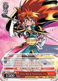 Genius Mage & Swordswoman, Lina (Fsl/W65-E046 R) [Fujimi Fantasia Bunko] - POKÉ JEUX