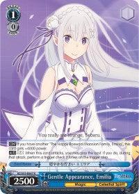 Gentle Appearance, Emilia (RZ/S55-E067 R) [Re:ZERO Vol.2] - POKÉ JEUX
