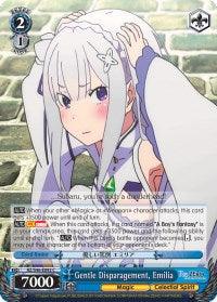 Gentle Disparagement, Emilia (RZ/S46-E092 C) [Re:ZERO] - POKÉ JEUX