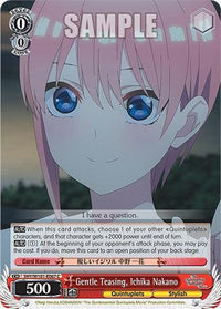 Gentle Teasing, Ichika Nakano (5HY/W101-E067 C) [The Quintessential Quintuplets Movie] - POKÉ JEUX