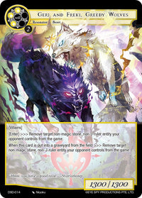 Geri and Freki, Greedy Wolves (DSD-014) [Starter Deck: Villains] - POKÉ JEUX