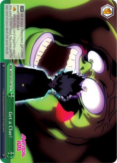 Get a Clue! (MOB/SX02-047 CC) [Mob Psycho 100] - POKÉ JEUX