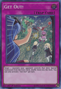 Get Out! [RIRA-EN076] Secret Rare - POKÉ JEUX