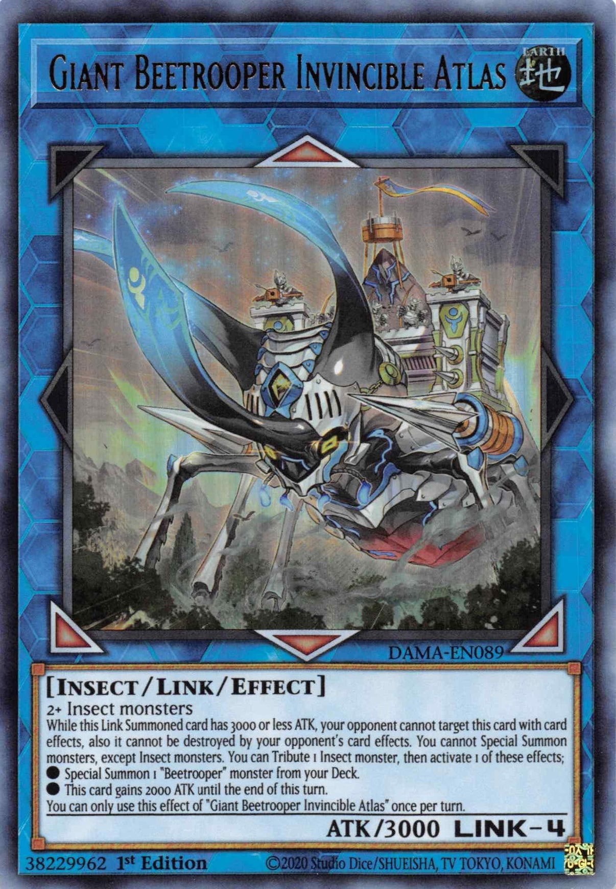 Giant Beetrooper Invicible Atlas [DAMA-EN089] Ultra Rare - POKÉ JEUX