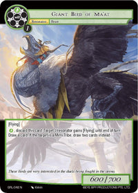 Giant Bird of Ma'at (GRL-042) [Game of Gods: Reloaded] - POKÉ JEUX