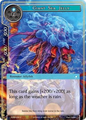 Giant Sea Jelly (SDR3-004) [Starter Deck: Reiya Cluster] - POKÉ JEUX