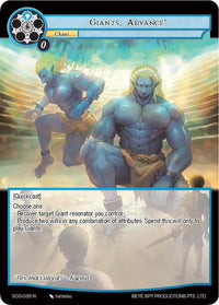 Giants, Advance! (GOG-036) [Game of Gods] - POKÉ JEUX
