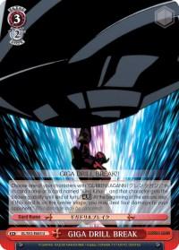 GIGA DRILL BREAK (GL/S52-E085) [Gurren Lagann] - POKÉ JEUX