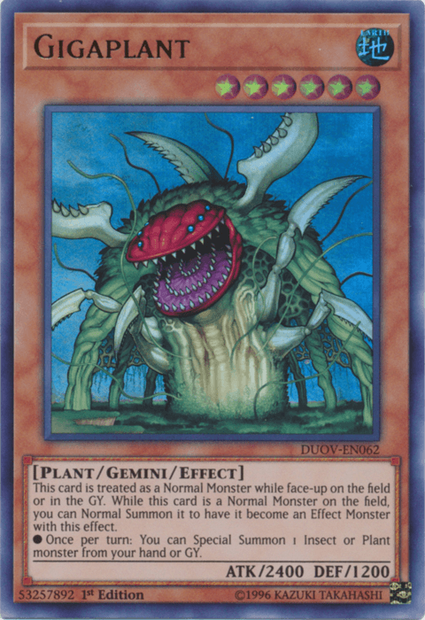 Gigaplant [DUOV-EN062] Ultra Rare - POKÉ JEUX